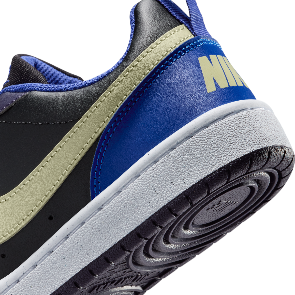 Nike Court Borough Low Recraft Black Cave Purple Olive Aura (GS) | DV5456-011