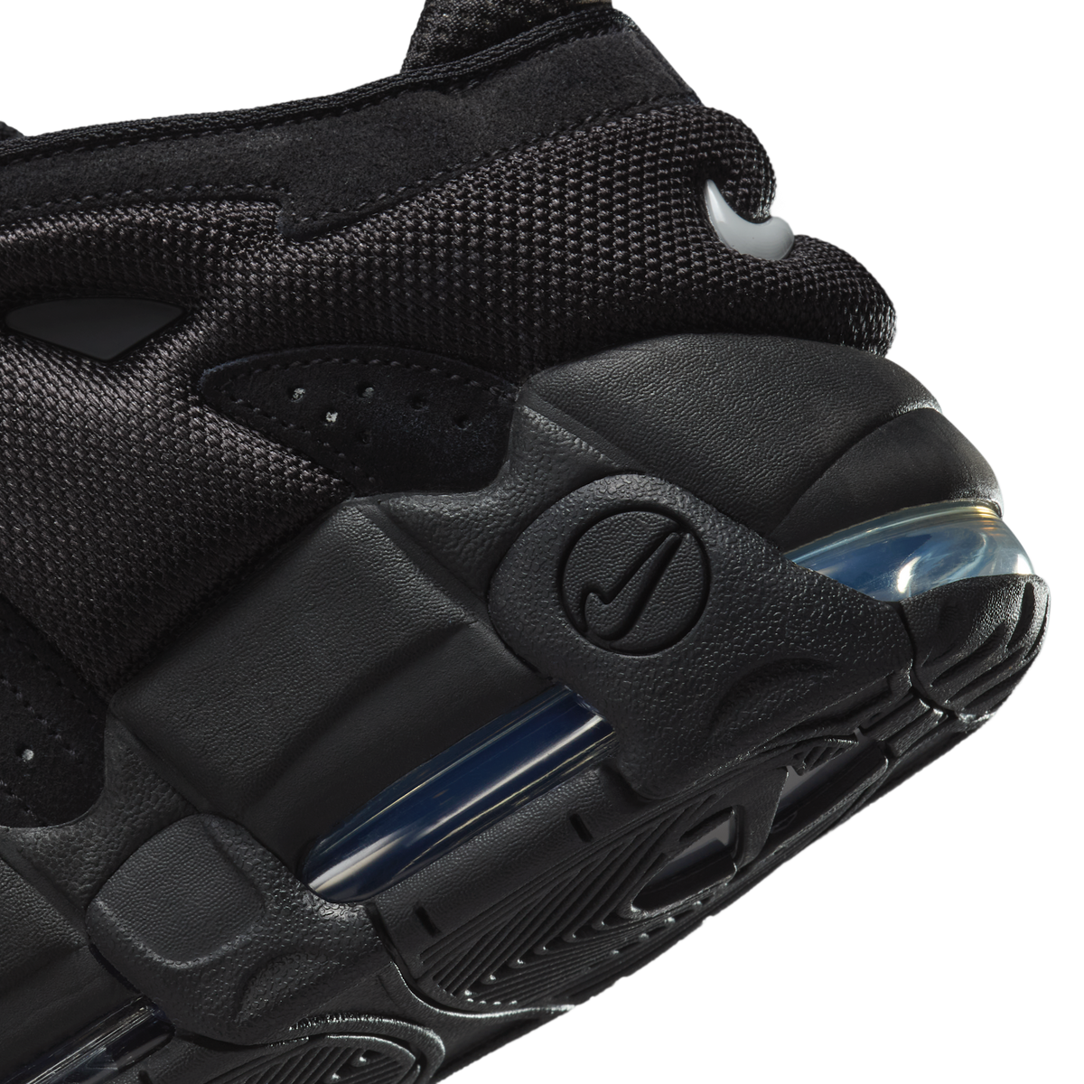 Nike Air More Uptempo Low Triple Black
