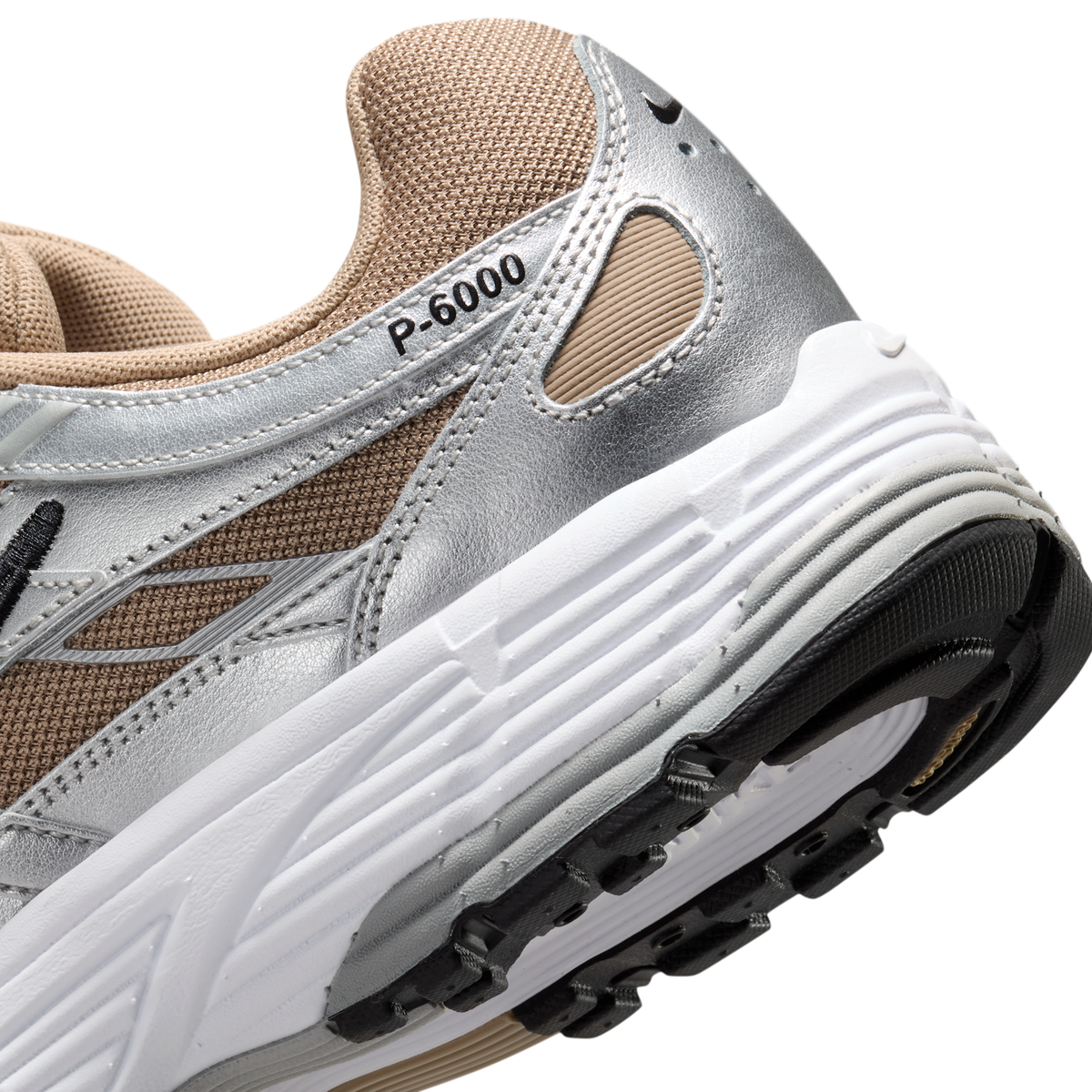 Nike P-6000 Khaki Metallic Silver