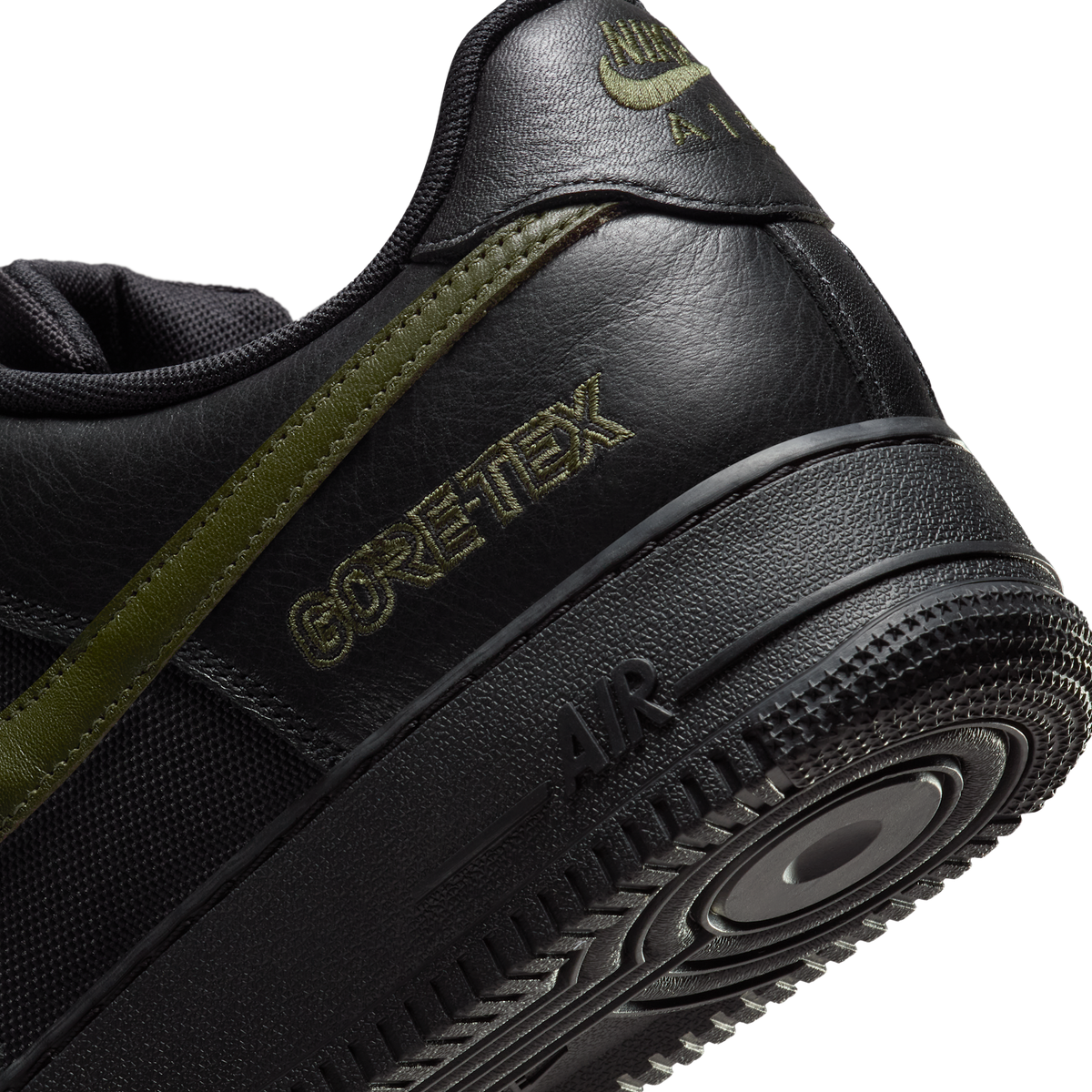 Nike Air Force 1 Low Gore-Tex Black Cargo Khaki