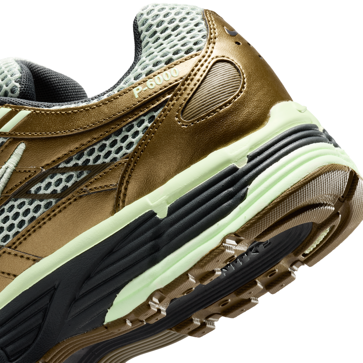 Nike P-6000 SE Olive Flak Gold Metallic