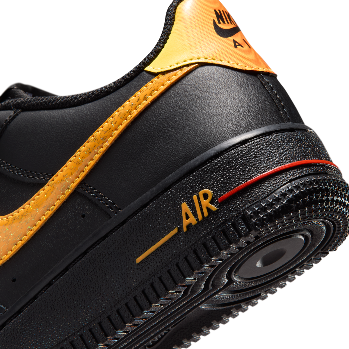 Nike Air Force 1 Low Black Multi-Color (GS)