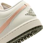 Jordan 1 Low Sail Crimson Tint Khaki (Women's)