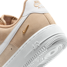 Nike Air Force 1 Low '07 SE Linen Sand Drift Metallic Gold Mini Swoosh (Women's)