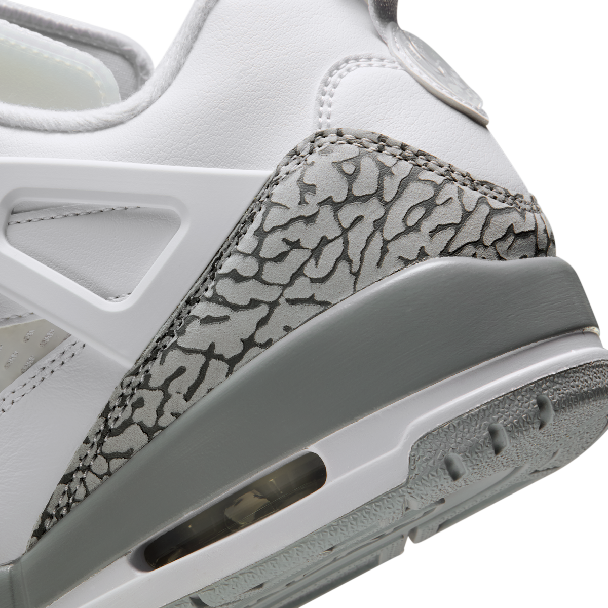 Jordan Spizike Low White Cement
