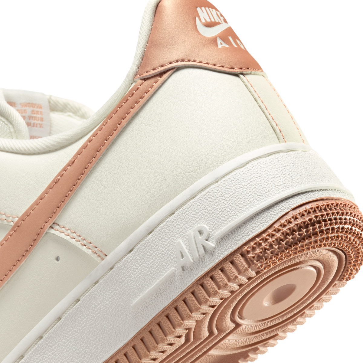 Nike Air Force 1 '07 Sail Rose Gold (Women's)