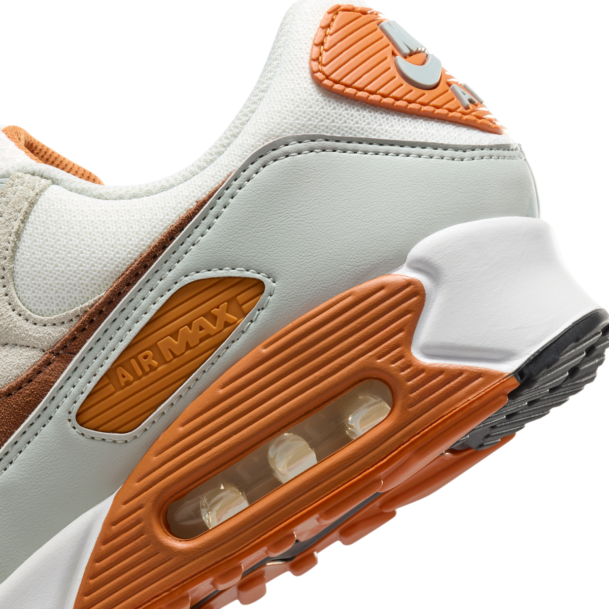 Nike Air Max 90 Summit White Monarch Light Pumice Light British Tan