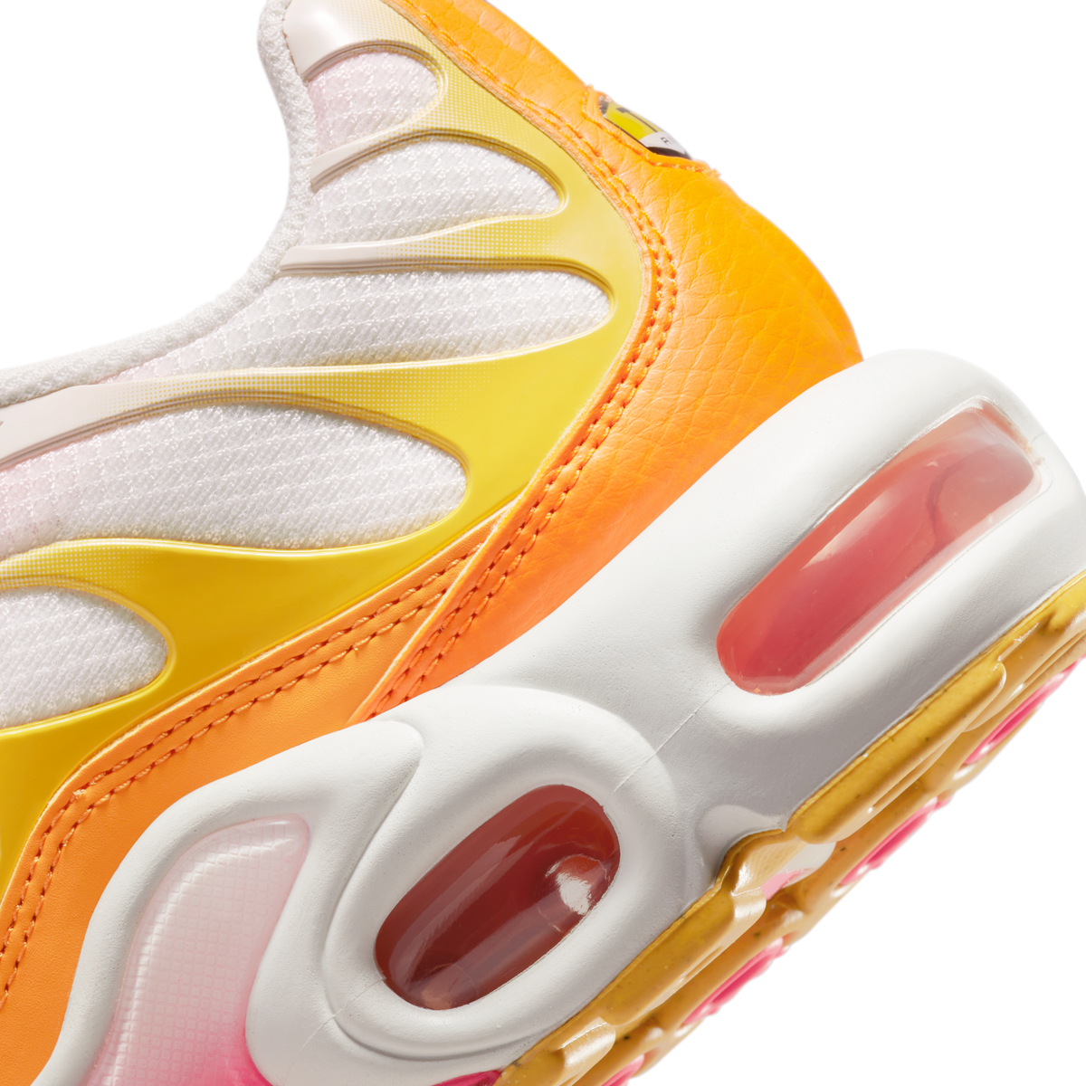 Nike Air Max Plus White Orange Pink (Women's) | DX2673-100