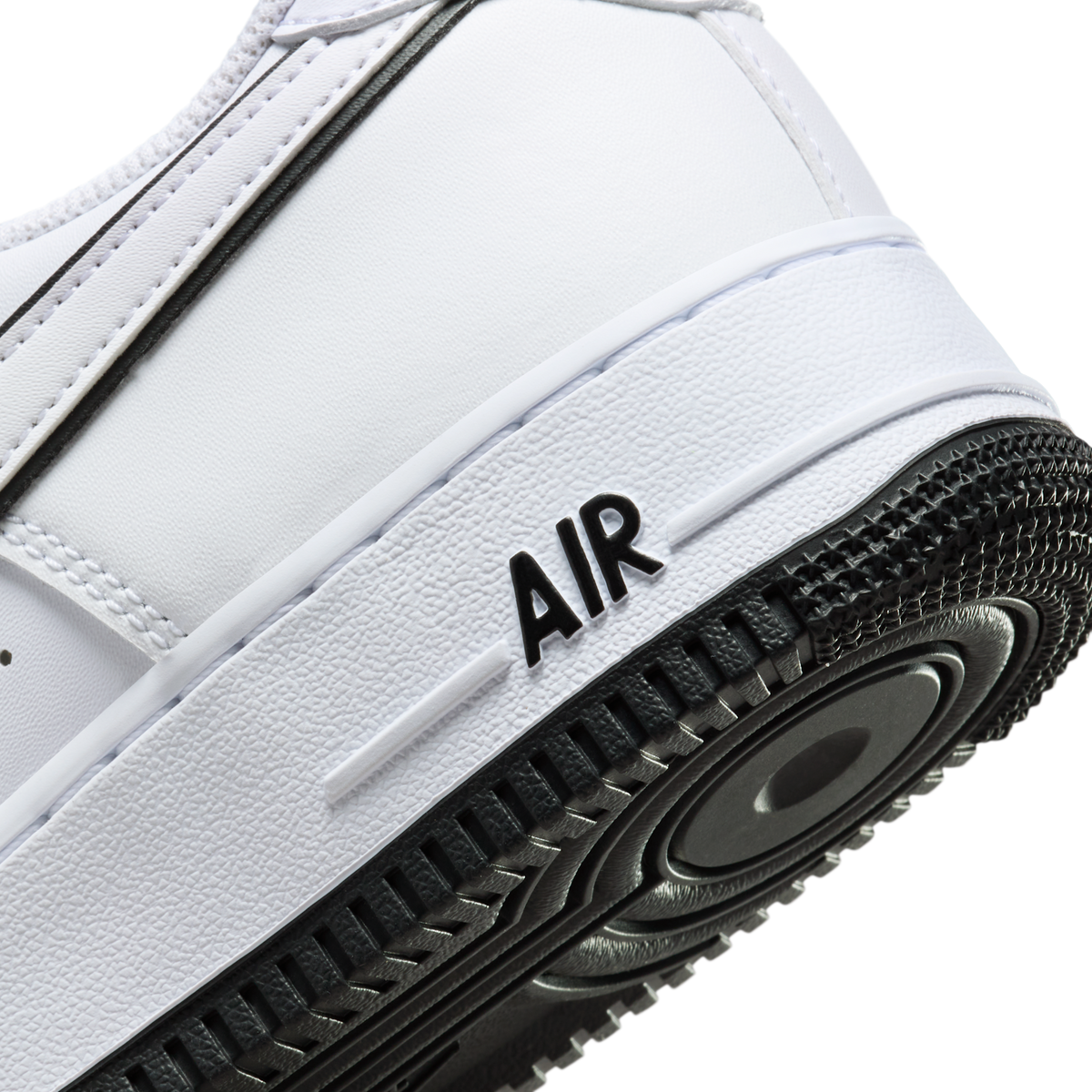 Nike Air Force 1 '07 Low White Black Outline Swoosh