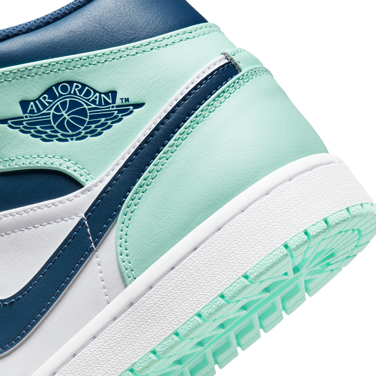 Jordan 1 Mid Mystic Navy Mint Foam