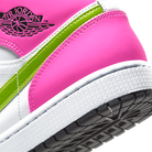 Jordan 1 Mid White Black Cyber Pink