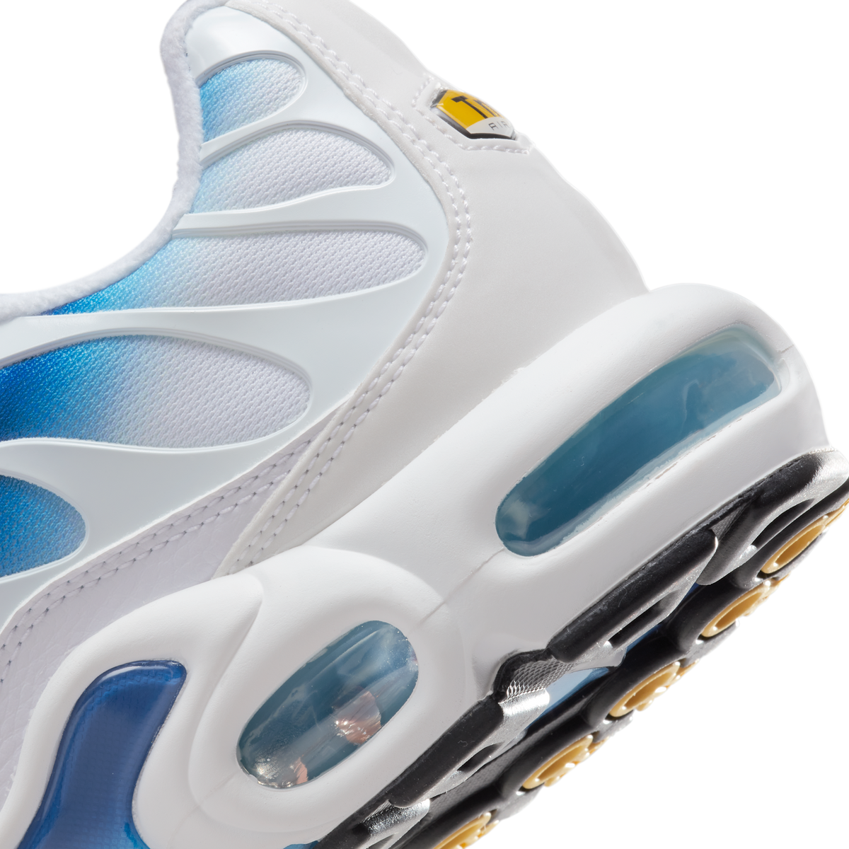 Nike Air Max Plus Spray Paint Swoosh White Blue | DX8962-100