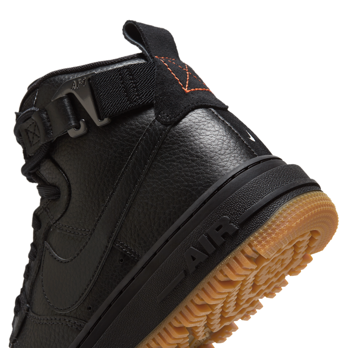 Nike Air Force 1 High Utility 2.0 Black Gum Orange (Women's)
