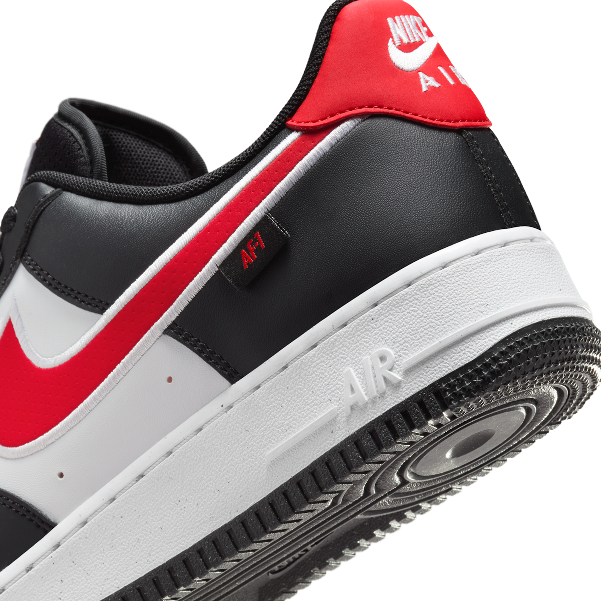 Nike Air Force 1 Low '07 Next Nature Black White University Red