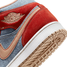 Jordan 1 Mid Denim Red