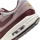 Nike Air Max 1 Essential PRM Cement Grey Burgundy Crush
