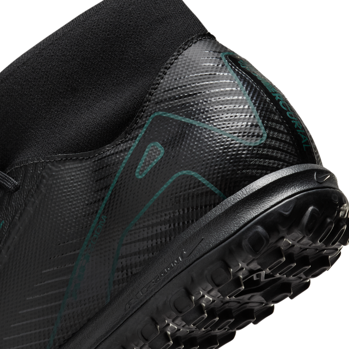 Nike Mercurial Superfly 10 Academy TF Black Deep Jungle