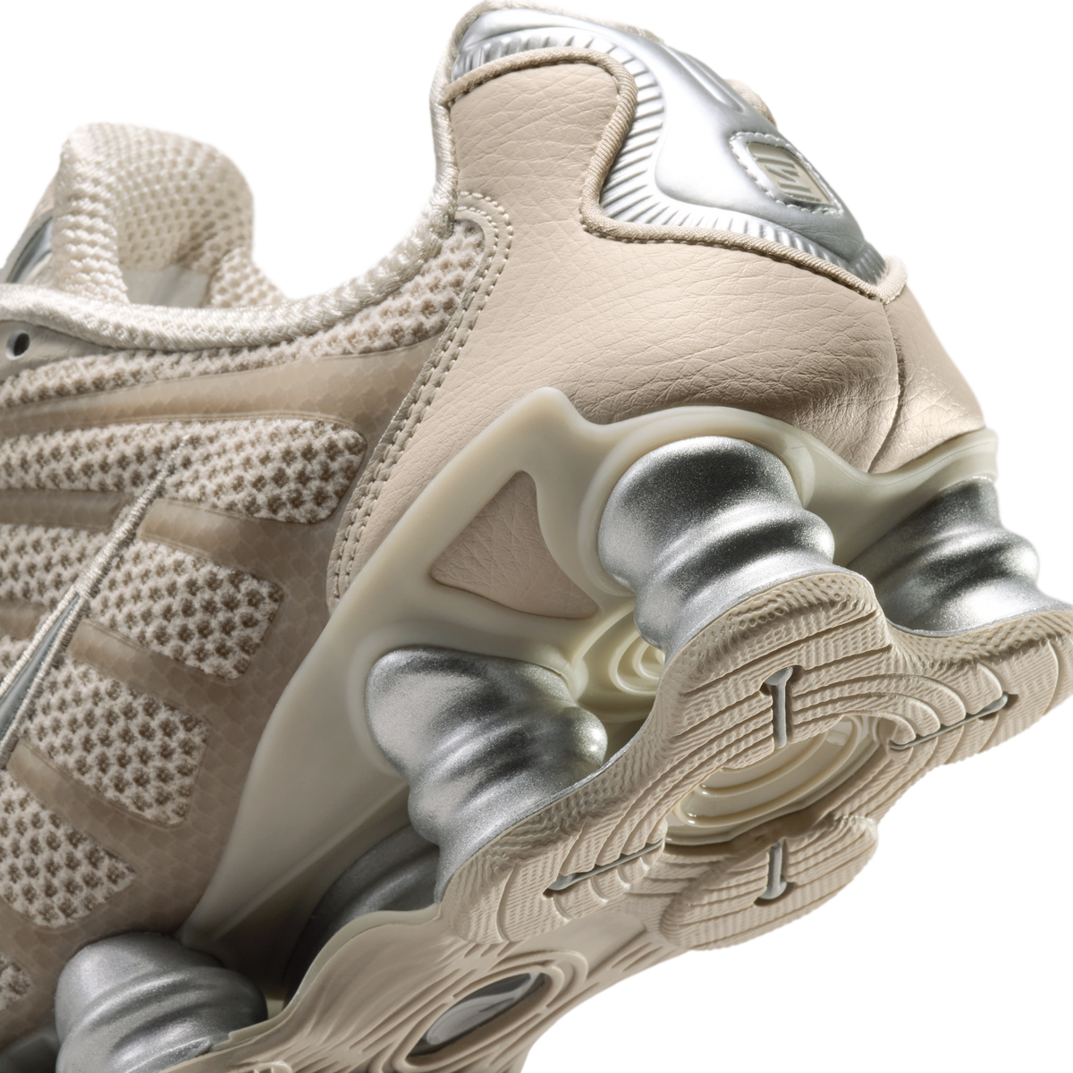 Nike Shox TL Cream Metallic Silver (Women's)