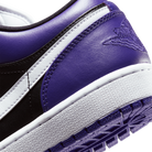 Jordan 1 Low Court Purple Black