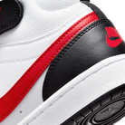 Nike Court Borough Mid 2 White University Red (GS)