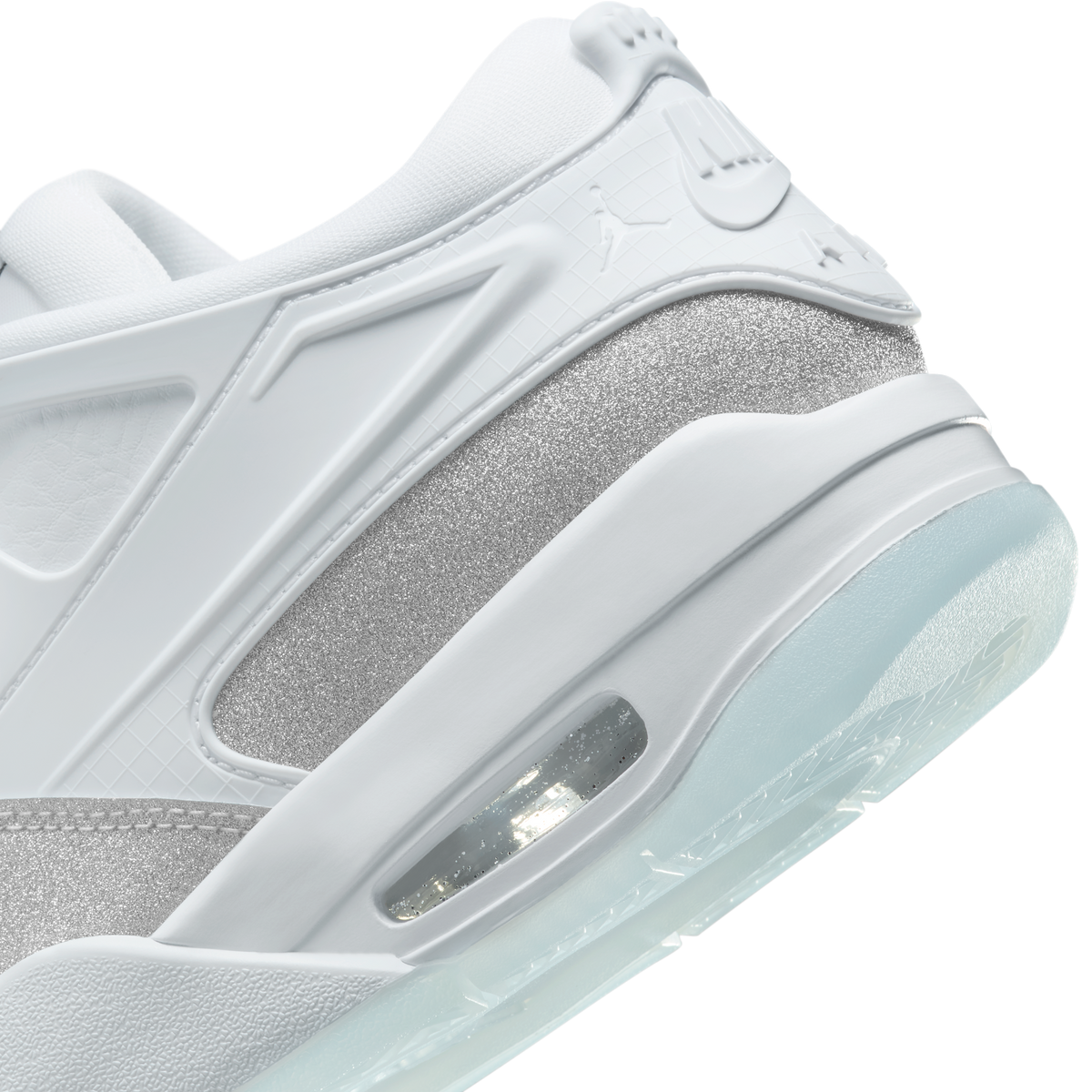 Jordan 4 RM White Metallic Silver (Women's)