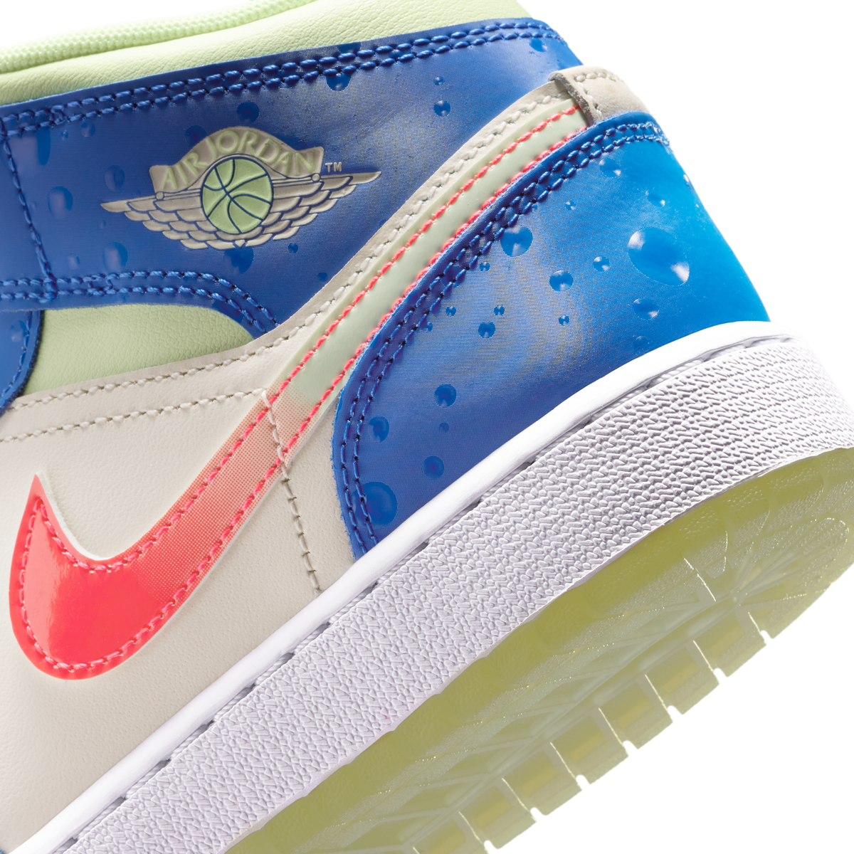 Jordan 1 Mid SE Game Royal Barely Volt Infrared (GS)