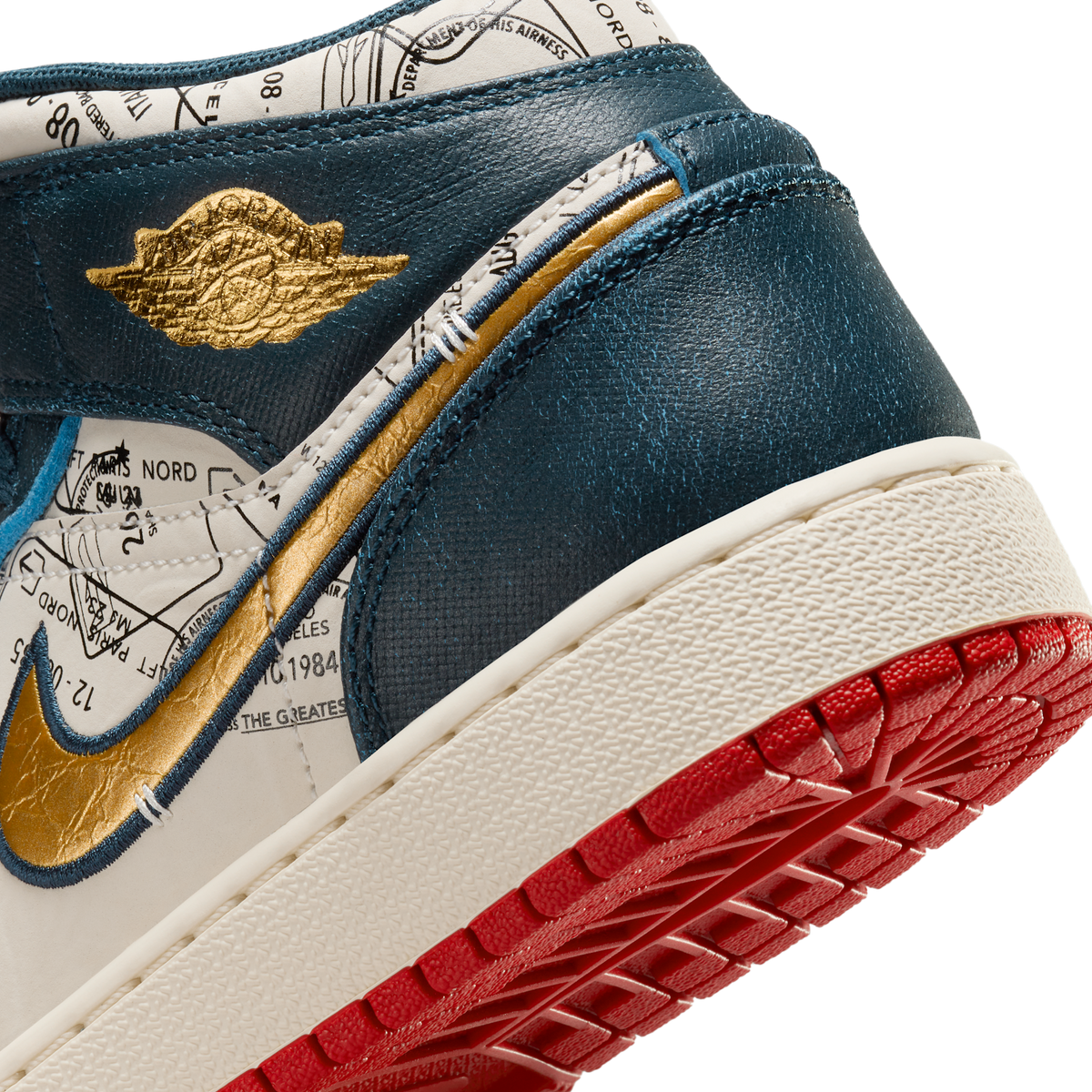 Jordan 1 Mid SE Take Flight Gold Swoosh (GS)