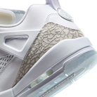 Jordan Spizike Low White Metallic Silver Barely Blue Neutral Grey