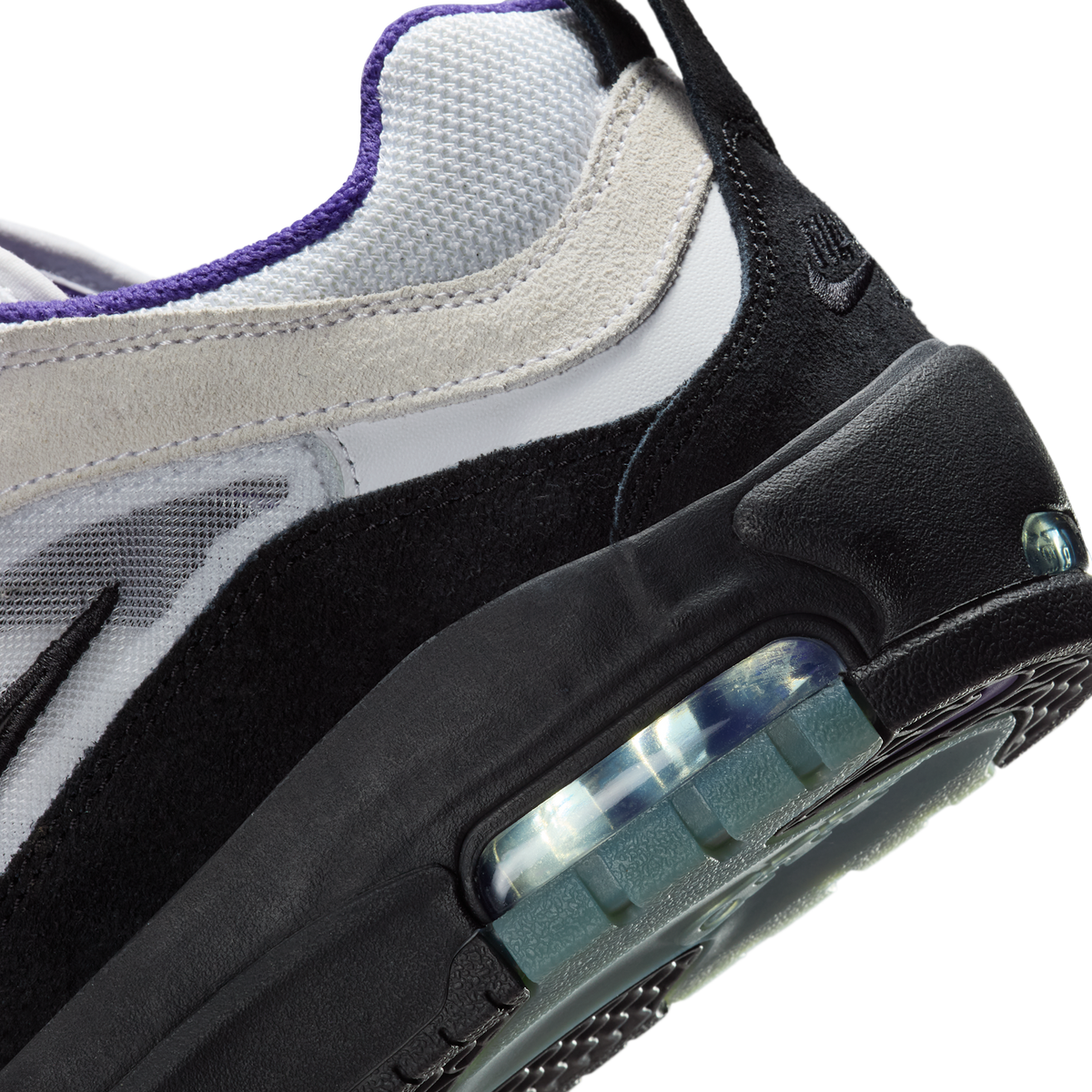 Nike SB Air Max Ishod White Black Court Purple | FB2393-104