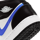 Jordan 1 Mid Black Racer Blue White (GS)