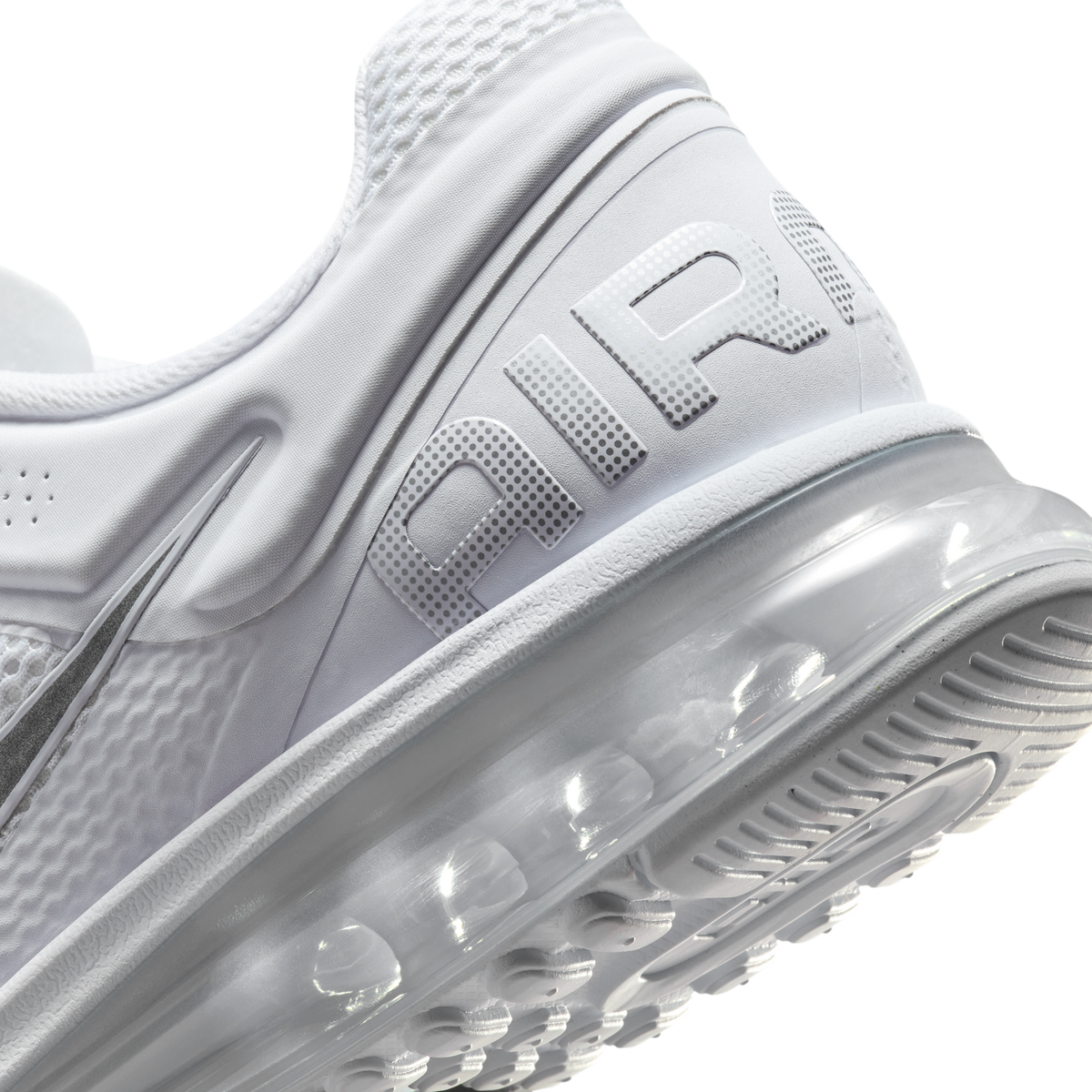 Nike Air Max 2013 White Metallic Slver