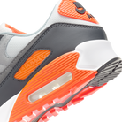 Nike Air Max 90 Summit White Safety Orange Dark Smoke Grey Smoke Grey