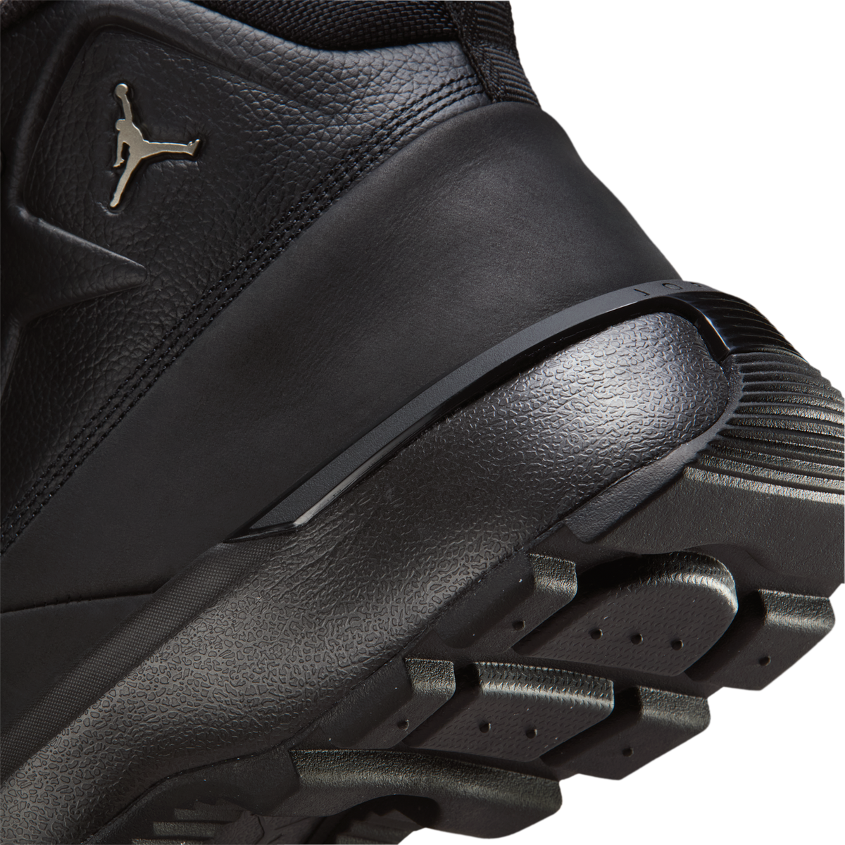 Jordan City Boot Black Metallic Silver