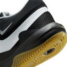 Nike Hyperquick Black White Flat Silver