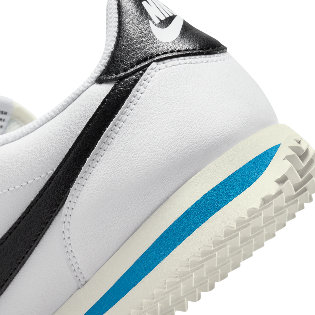 Nike Cortez White Black Light Photo Blue (Women's)