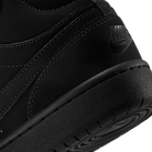 Nike Court Borough Mid 2 Triple Black Nubuck (GS)