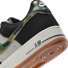 Nike Air Force 1 Low '07 LV8 Black Patent Camo Swoosh