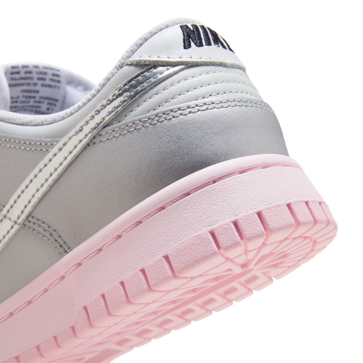 Nike Dunk Low LX Metallic Silver Pink Foam (Women's) | HM3698-006