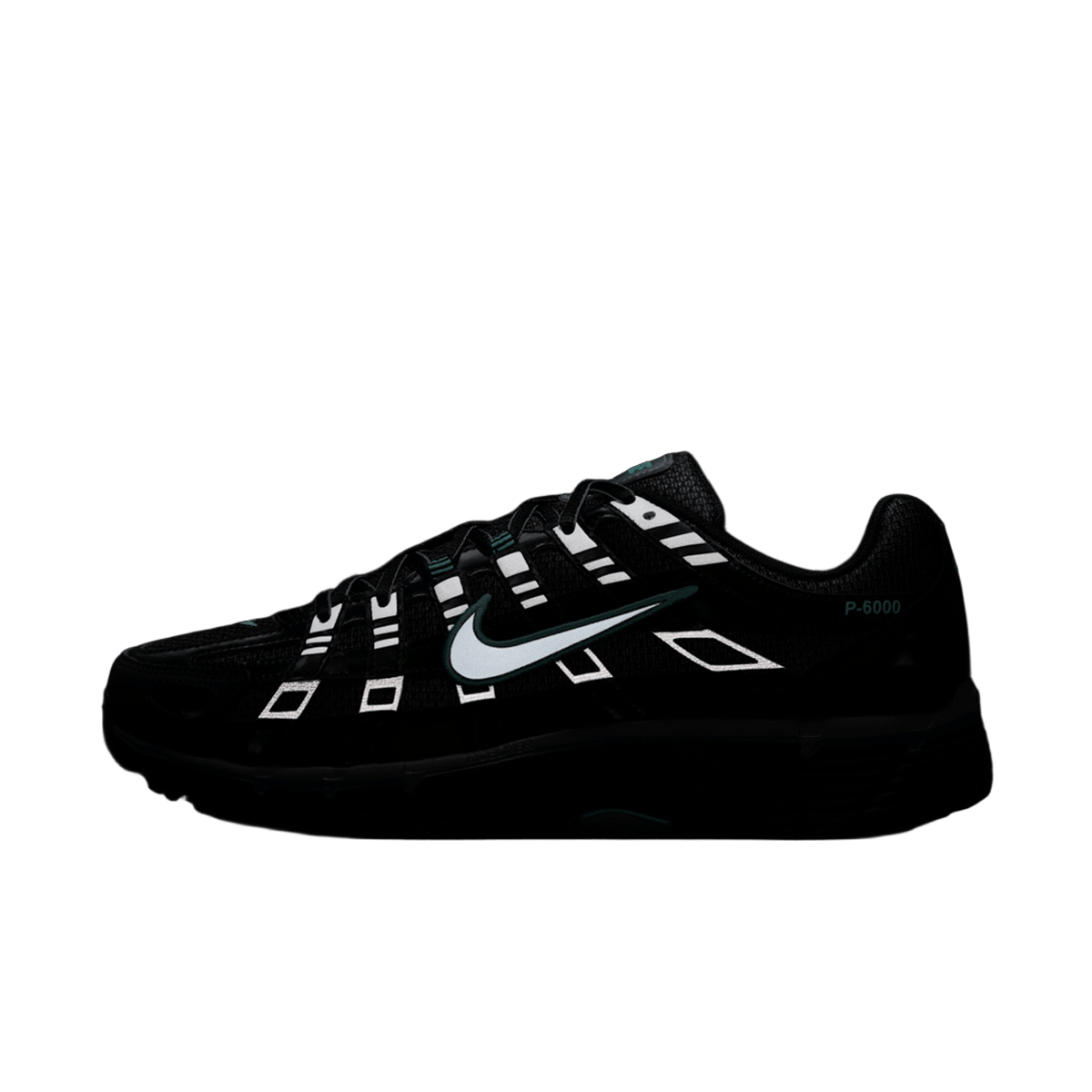 Nike P-6000 Black Hyper Turquoise Cool Grey
