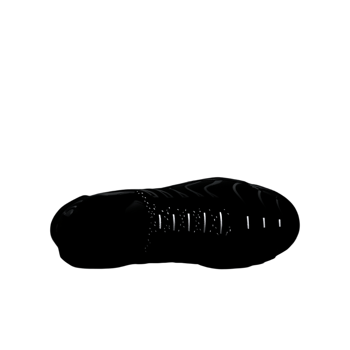 Nike Air Max Plus Black Green Strike Metallic Silver (GS)