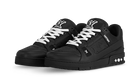 Louis Vuitton Trainer Black Embossed Monogram