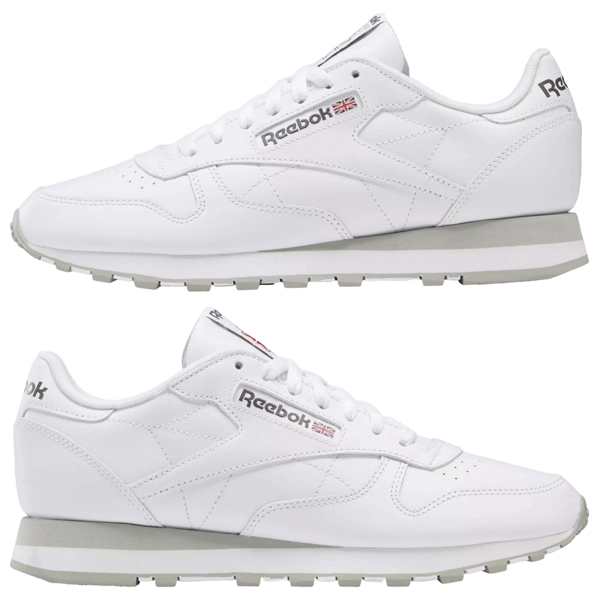 Reebok Classic Leather White Pure Grey