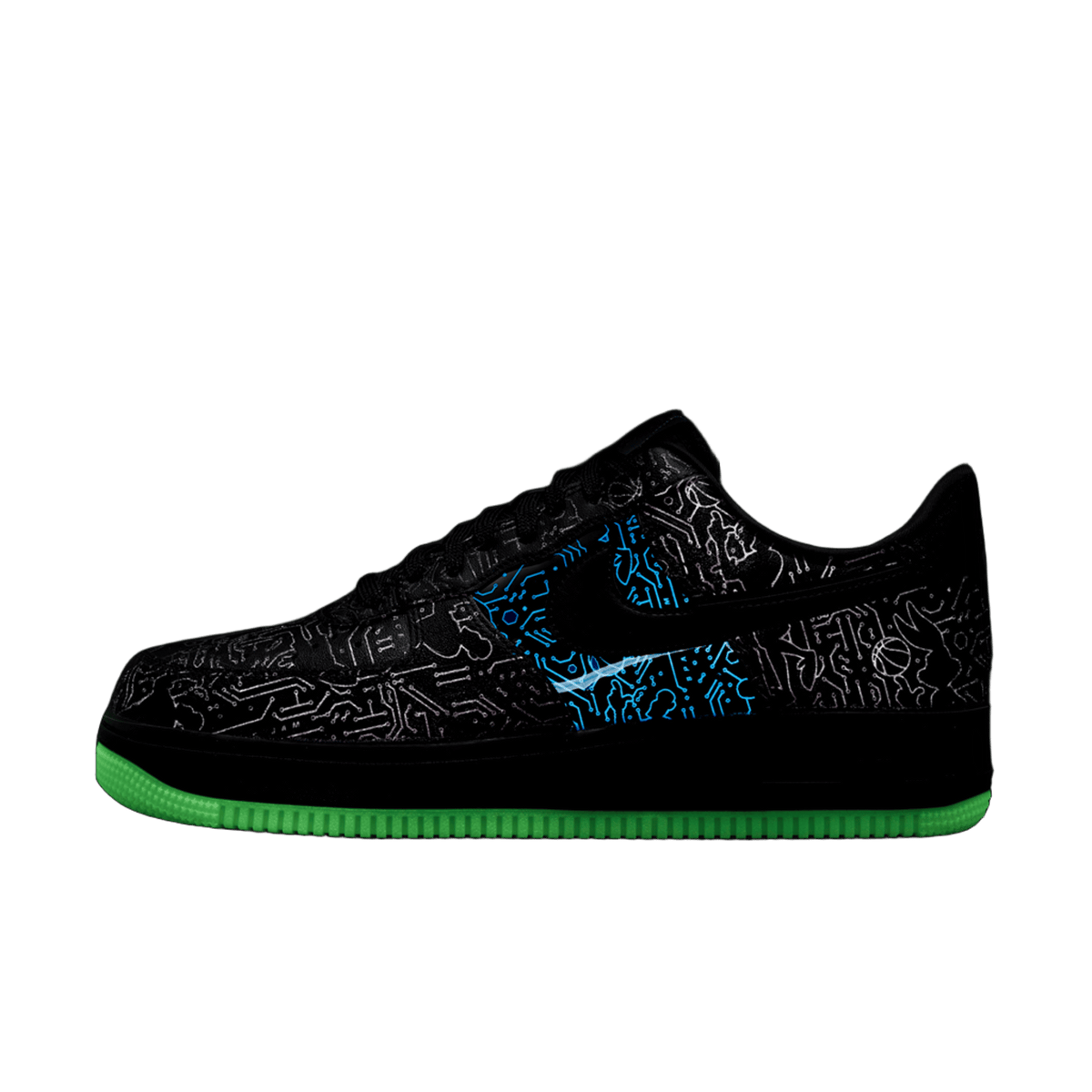 Nike Air Force 1 Low Computer Chip Space Jam