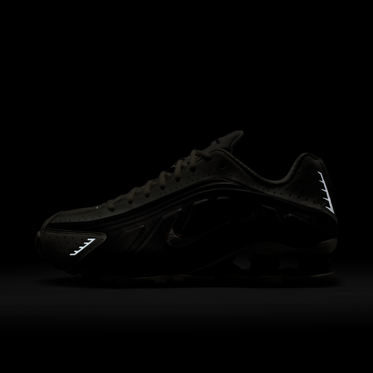 Nike Shox R4 Sail Fauna Brown (Women's) | AR3565-104