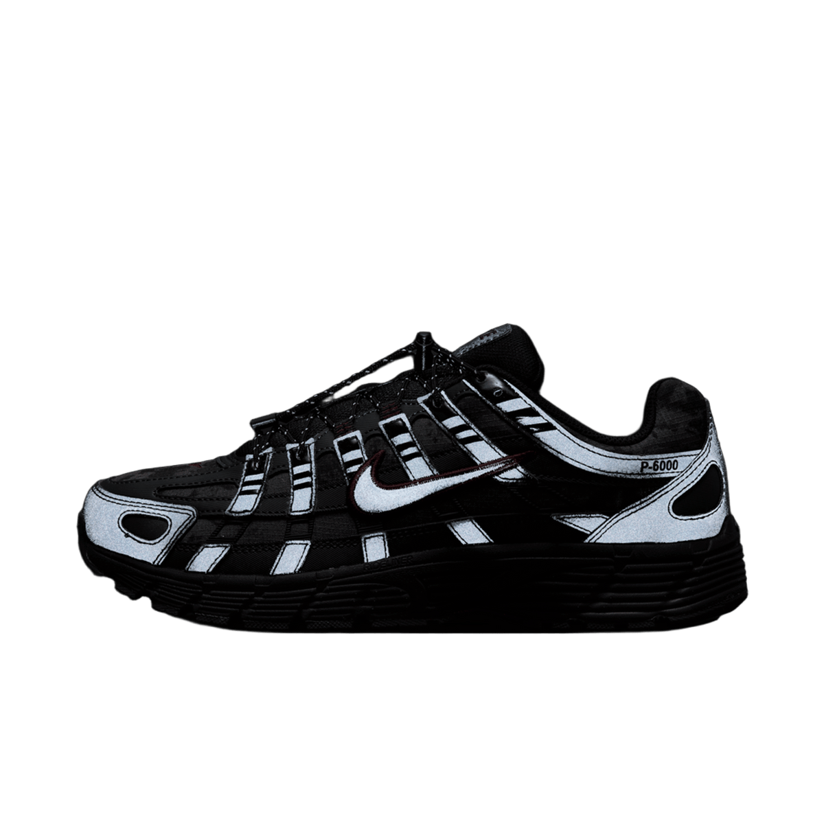 Nike P-6000 Black Burgundy Crush (Women's)