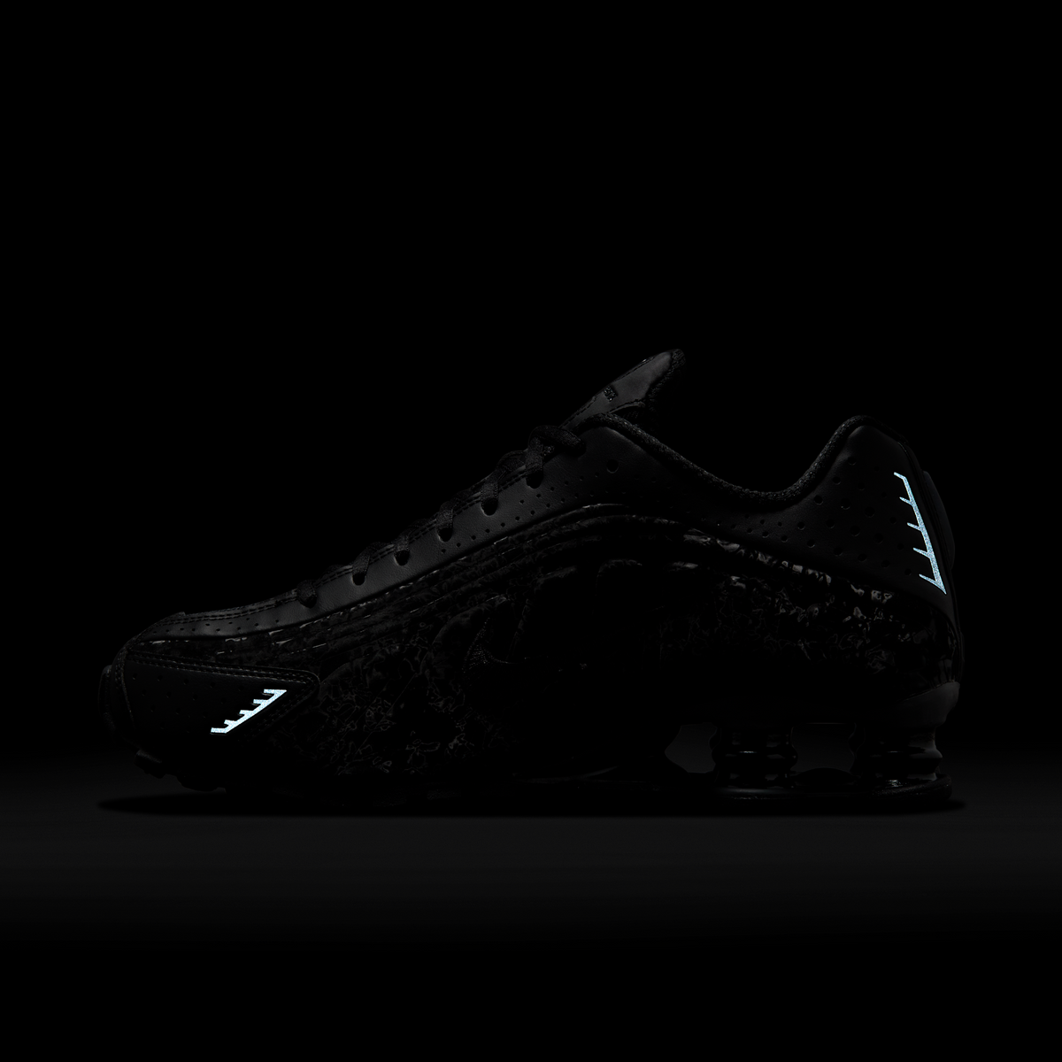 Nike Shox R4 Black Floral (Women's) | HV0934-002