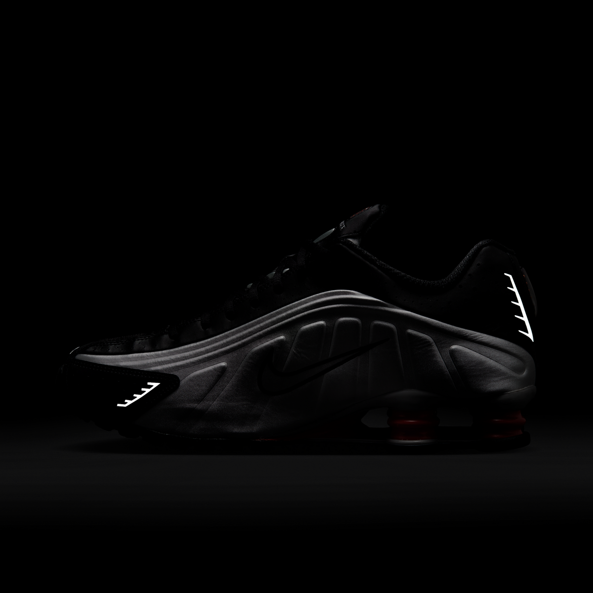Nike Shox R4 Black Metallic Silver (2025)