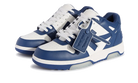Off-White Out Of Office OOO Low Tops White Royal Blue