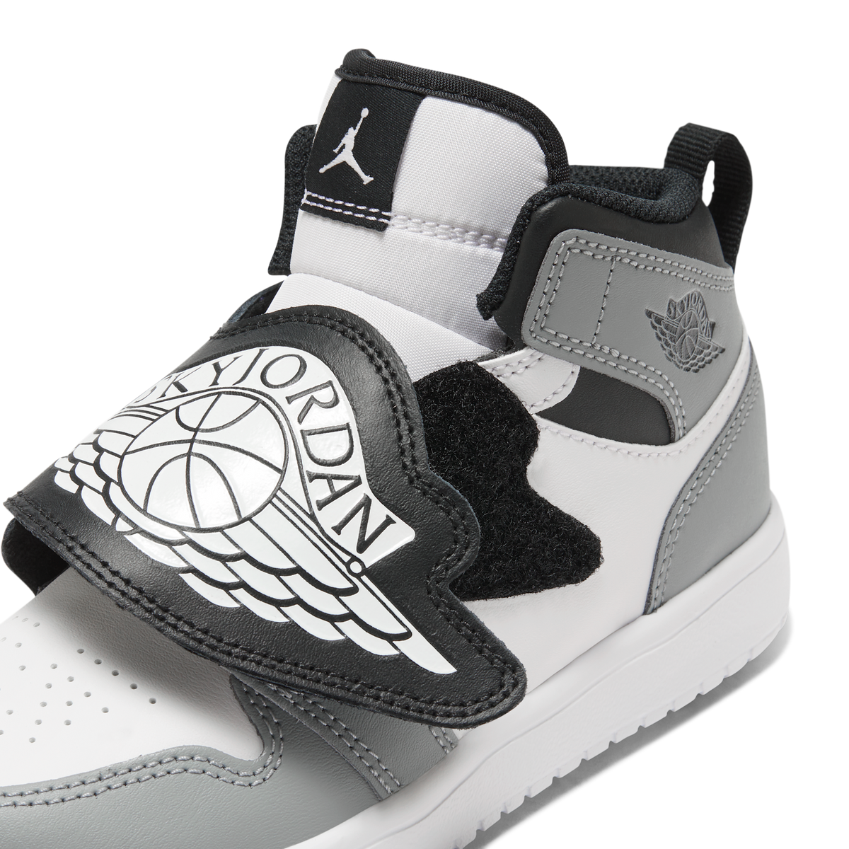 Sky Jordan 1 White Black Particle Grey (PS)