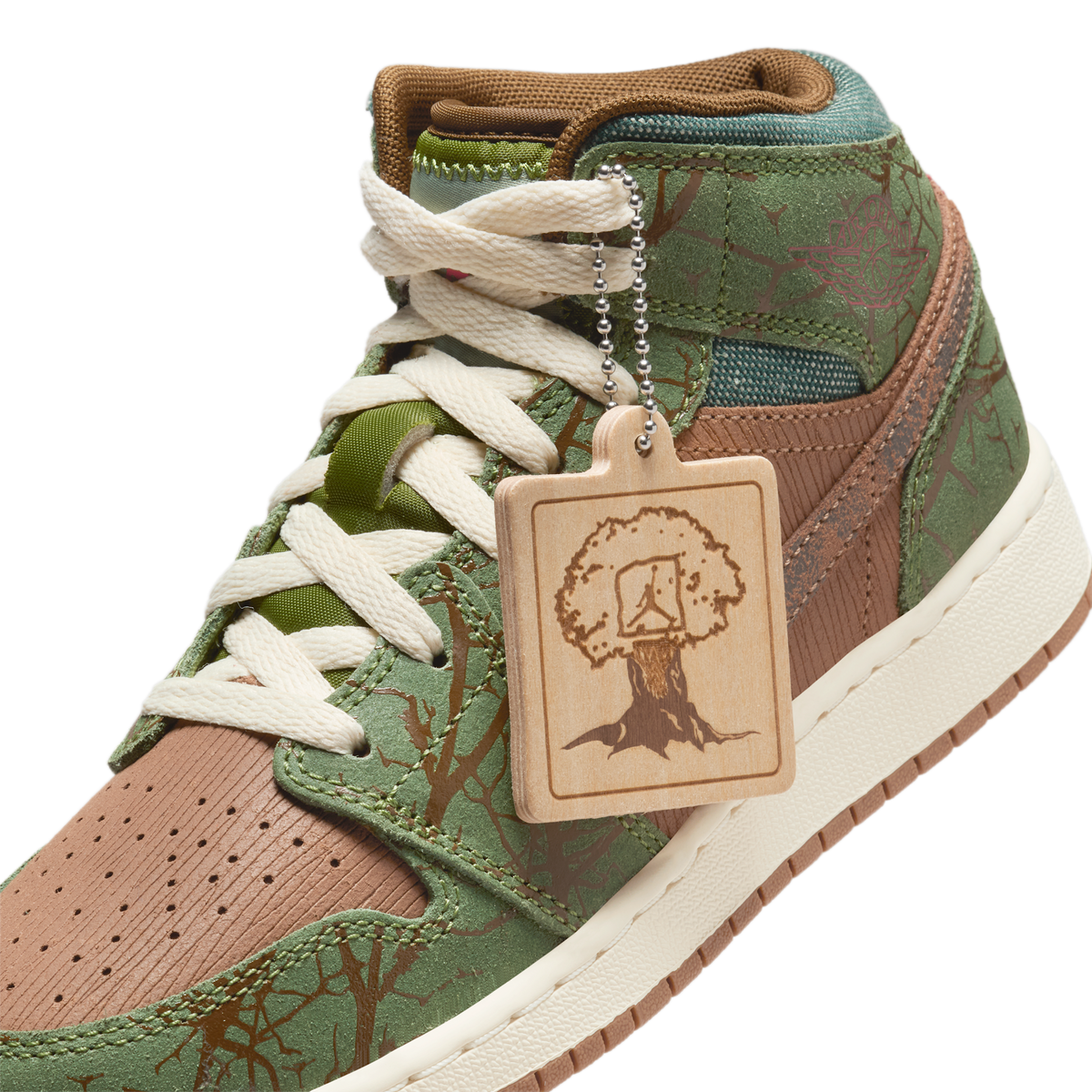 Jordan 1 Mid Treeline (GS)